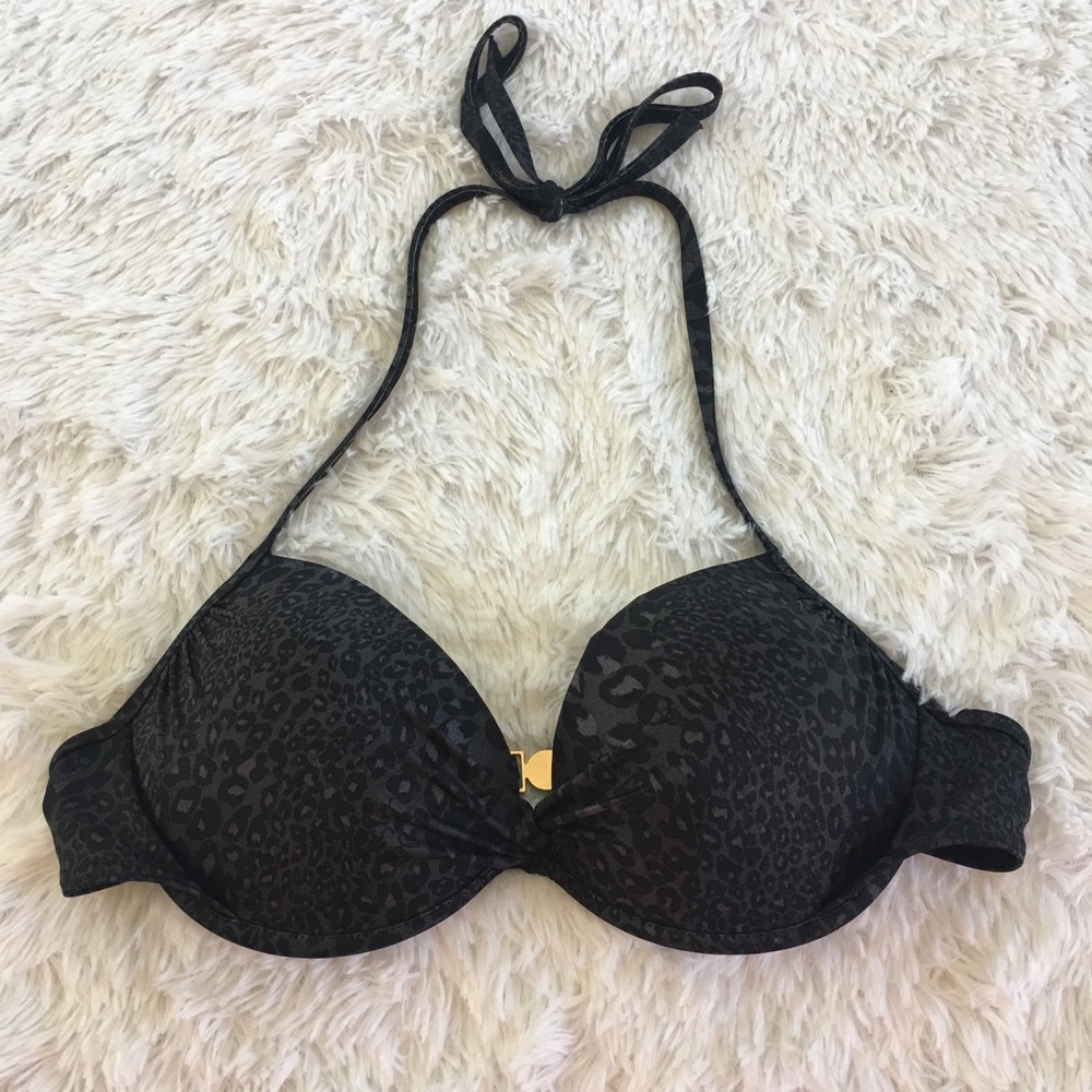 Victoria’s Secret | Underwire Leopard Swim Top-34C